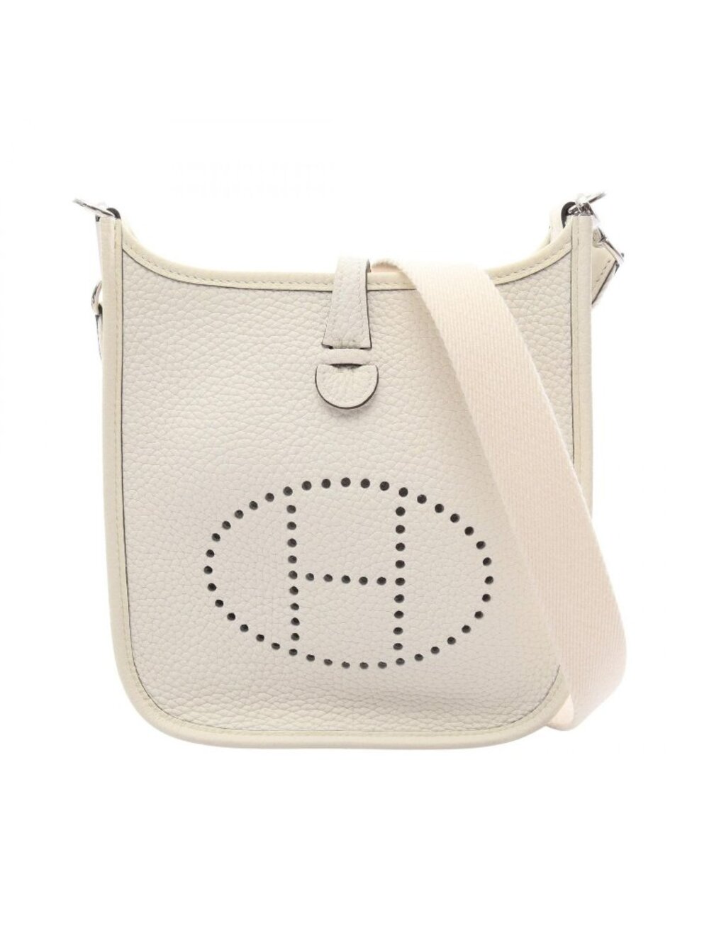 Hermes Shoulder Bag Evelyne Amazon TPM New White